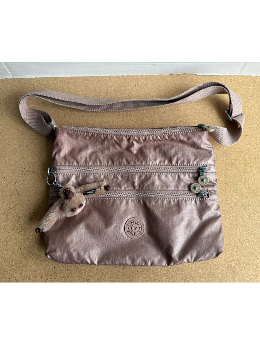 Kipling - Pink Gold Elysia - Women's - Shoulder Bag